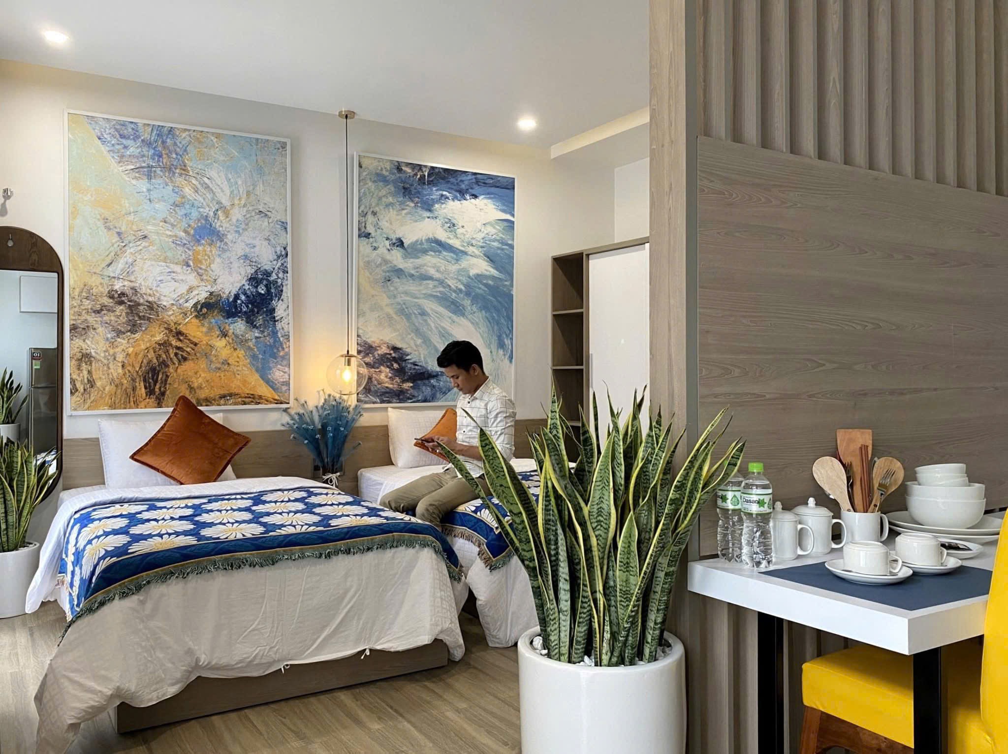 Twin room with balcony and kitchen · ảnh 4